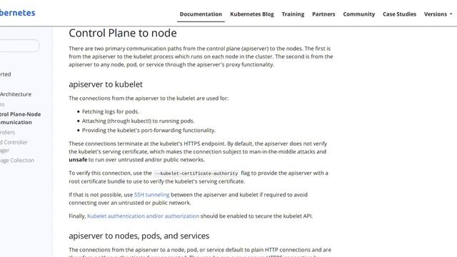 Control Plane-Node Communication on Kubernetes смотреть онлайн