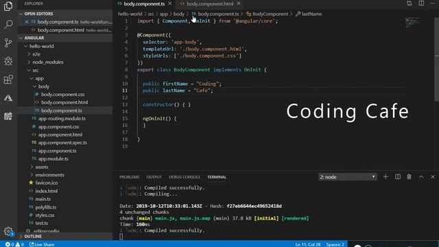 Angular 8 Tutorial 2019 - Angular 8 Interpolation & Angular 8 Expressions - AngularJS Tutorial 02 смотреть онлайн