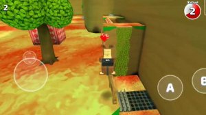 как пройти пол это лава в игре супер медведь