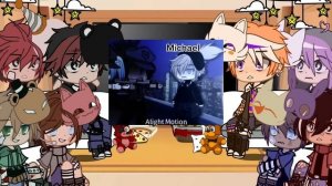Funtimers and Tormentors react to Michael as random gacha tiktoks [] FNaF [] Gacha [] 1/?? []