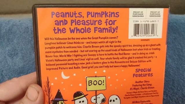 Peanuts - It's The Great Pumpkin Charlie Brown DVD Overview! смотреть онлайн
