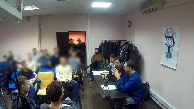 Выступление Михаила Н. на встрече Мужского Движения МД смотреть онлайн