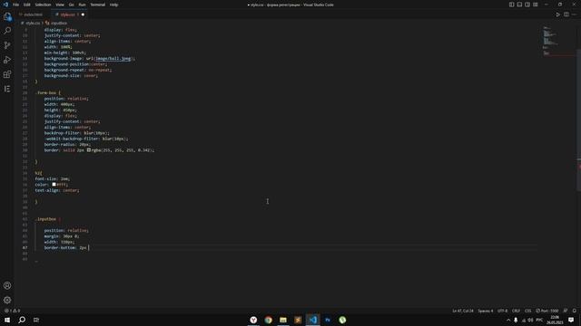 Красивая форма регистрации с использованием HTML и CSS / Beautiful registration form only css .. смотреть онлайн
