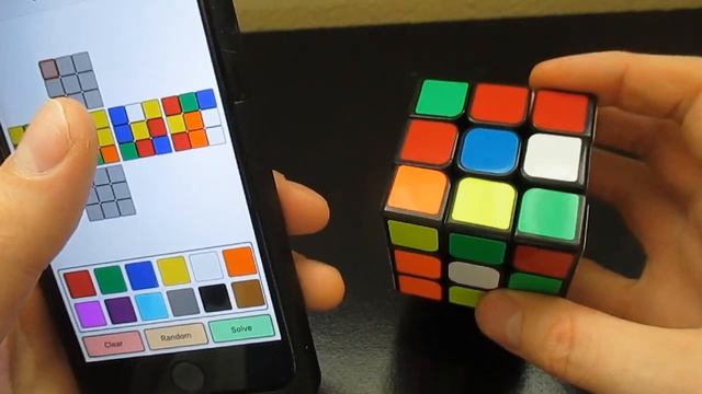 Rubik's Cube Solver App That Solves Around 20 Moves смотреть онлайн