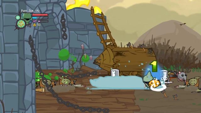 Unlocking the Secret Character - Castle Crasher Mods смотреть онлайн