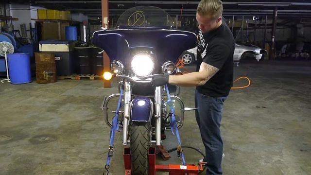 2004 Kawasaki Vulcan Nomad VN 1500 L (blu-slv) 1526 Fallen Cycles Test Video смотреть онлайн