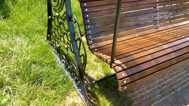 Садовая качеля , кованая , ЦЕНА и время смотреть онлайн