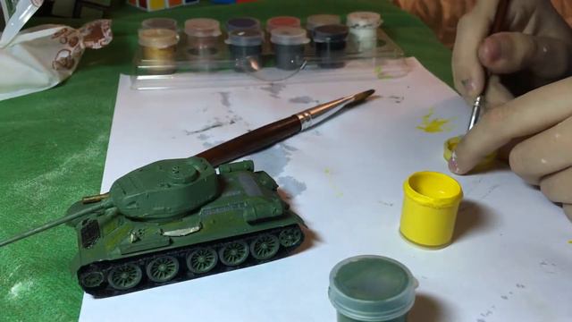 Т-34/85 ДЕЛАЕМ ЕГО НАСТОЯЩЕМ!!! Т-34/85 от «ЗВЕЗДА» смотреть онлайн