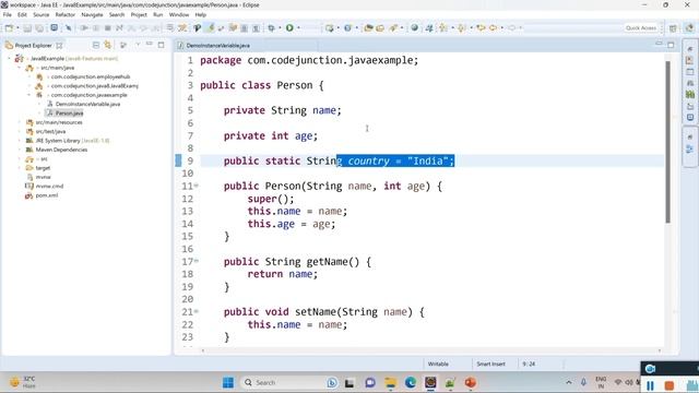 what are static variables in java || types of variables in java || Java Interview Questions смотреть онлайн