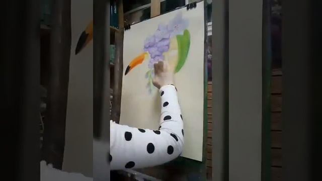 Уроки рисования для детей. Рисуем портрет пастелью. смотреть онлайн