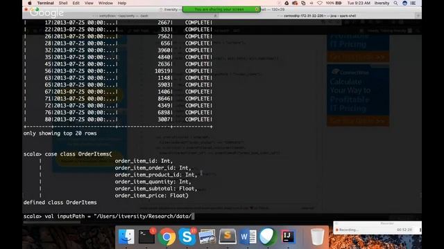 Scala and Spark Live Training - 20 - DataFrame Operations and Spark SQL (Native) смотреть онлайн