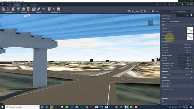 Bridge Preliminary design in Infraworks and data interoperability with Civil 3D смотреть онлайн