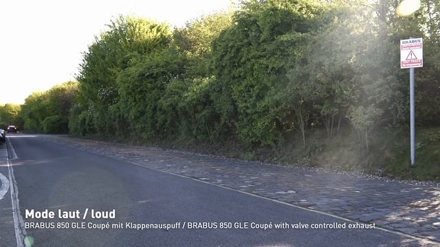 BRABUS 850 Based On GLE 63 Coupé With Valve Controlled Exhaust