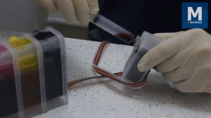 Установка СНПЧ на МФУ Epson XP-352