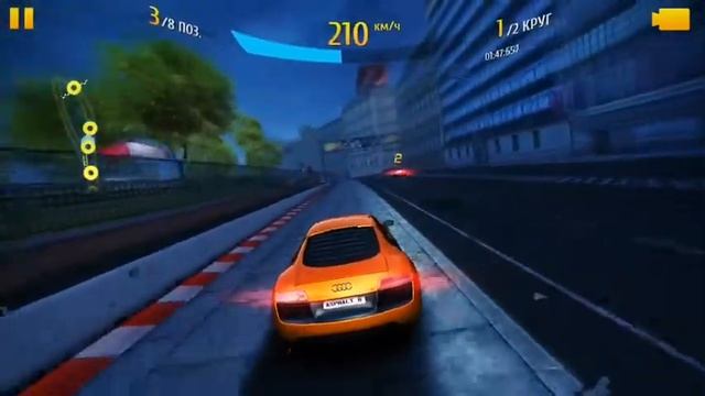 Asphalt 8 Audi R8 e-tron в Лондоне смотреть онлайн