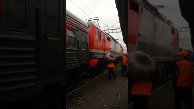 ЭП2К-069 ст.Дружинино смотреть онлайн