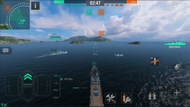 World of Warships Blitz : เรือรบประจัญบาน | iOS/Android Gameplay смотреть онлайн