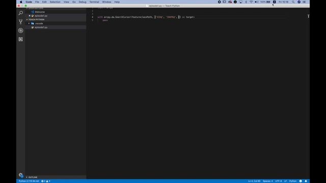 Python Programming Ep.1 - ArcPy смотреть онлайн