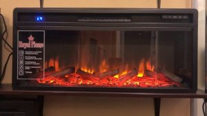 Royal Flame Vision 42 LOG LED - видео-обзор электрокамина