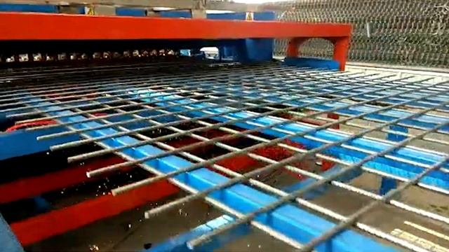 Станок для изготовления сварной арматурной сетки смотреть онлайн