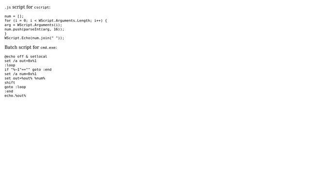 Converting a series of bytes from hexadecimal numbers into decimal numbers (3 Solutions!!) смотреть онлайн