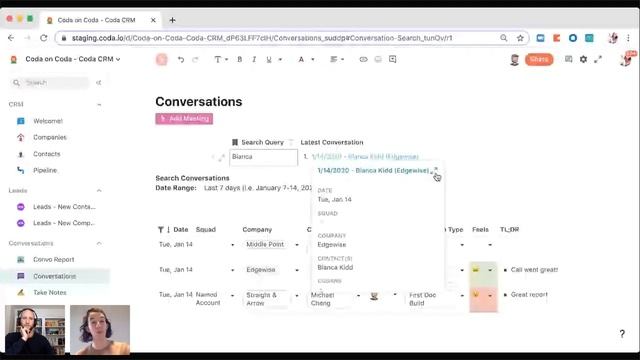 Our CRM | Coda on Coda смотреть онлайн