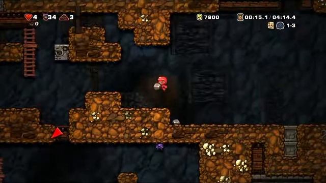 Spelunky Daily 4/15/14 - Not today, exit! смотреть онлайн