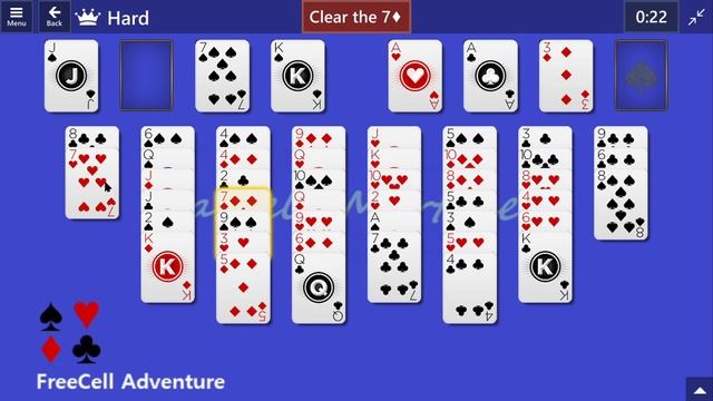 FreeCell Adventure Game #15 | July 7, 2023 Event | Hard смотреть онлайн