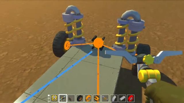 Как сделать машину в ScrapMechanic смотреть онлайн
