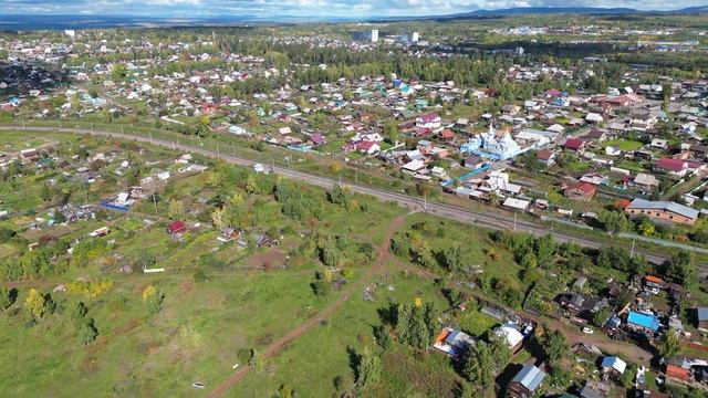 п. Падун, г. Братск с высоты DJI 0226 смотреть онлайн