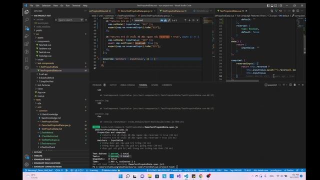 5. Unit Test Computed và Watch trong Vue смотреть онлайн