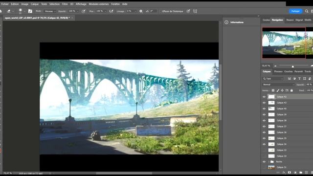 Alone Timelapse - Concept art in Unreal / Photoshop смотреть онлайн