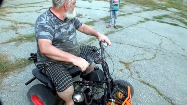 Купили КВАДРОЦИКЛ для нового проекта.