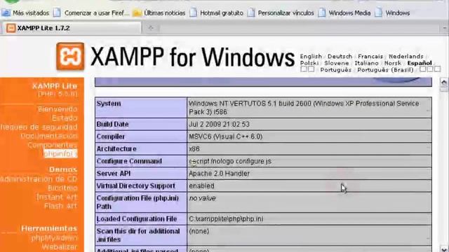 Instalar Xampp Lite (Apache + PHP + MySQL) смотреть онлайн