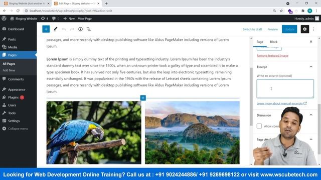 What is Excerpt in WordPress and How to Add in WordPress | WordPress Theme Development смотреть онлайн