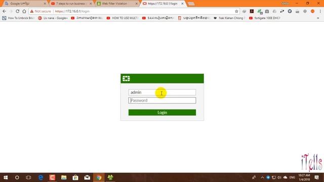 How to Allow Web Page Blocked! on Fortigate 100E смотреть онлайн
