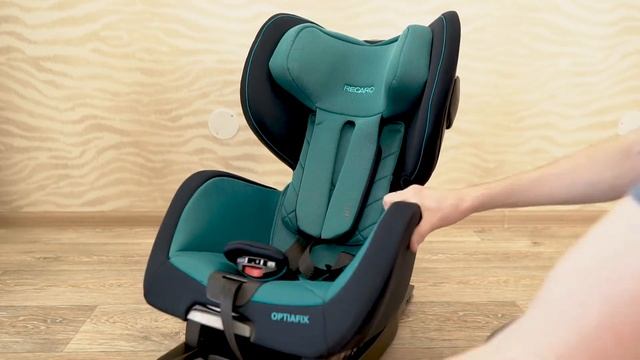 ОНЛАЙН ТРЕЙД.РУ — Детское автокресло RECARO OptiaFix Xenon Blue 6137.21504.66 смотреть онлайн