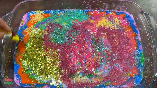 MAKING SLIME WITH MANY FUNNY LONG BALLOON AND GLITTER ! SATISFYING SLIME VIDEOS #3524