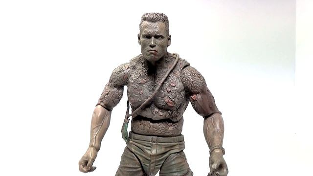 Фигурка Маскирующийся Датч / Jungle Disguise Dutch Figure от Neca Series 9 обзор (RUS Review)