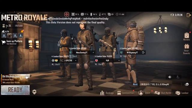 Let's Rush the Radiation zone || Metro Royale 2.0 Advanced mode GamePlay смотреть онлайн