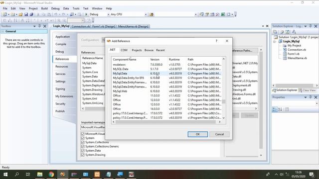 Cara Koneksi Database MySQL ke Visual StudioVB Net смотреть онлайн