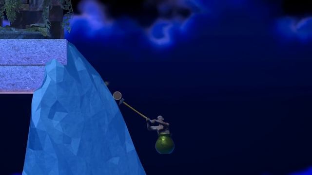 Gaming Secrets - Getting Over it Real Hidden Reward Easter Egg & Alternate / Bad Ending смотреть онлайн