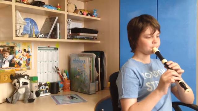 Соната 3 часть. Телеман. смотреть онлайн