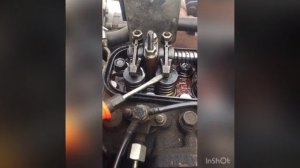 Регулировка клапанов. Минитрактор Донг Фенг