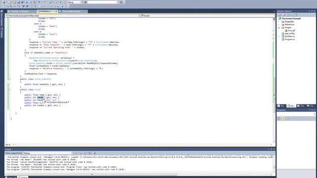 Hacking Your Smart Thermostat - Read JSON with C# .NET смотреть онлайн