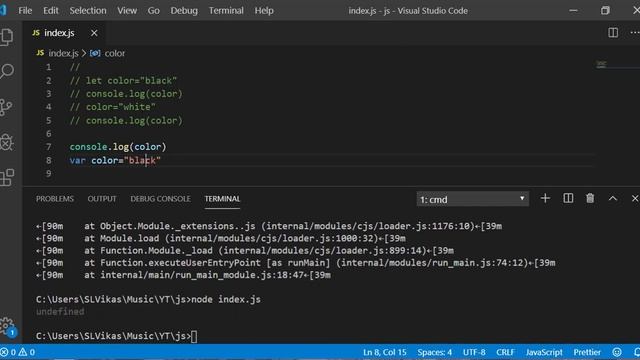JavaScript Let vs Var || Codenemy смотреть онлайн