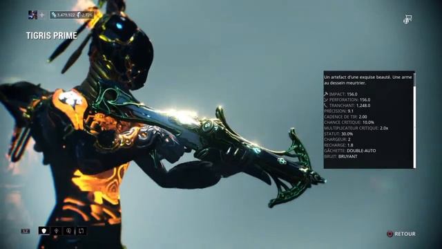 WARFRAME [FR] PS4 Kronix PRÉSENTATION NEKROS PRIME / TIGRIS PRIME / GALATINE PRIME! смотреть онлайн