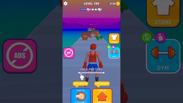 noob vs pro twerk run race game all Levels Android Gameplay смотреть онлайн