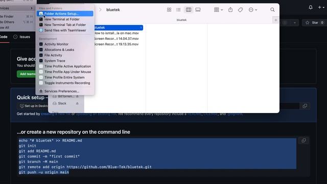 How to Push to a New Git Repository on GitHub | BluTek смотреть онлайн