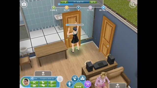 Harlem Shake в Sims FreePlay - смотрим в высоком качестве! v.1.0 смотреть онлайн